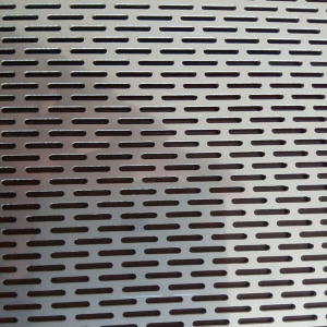 Stainless Steel Slot Hole Perforated Metal