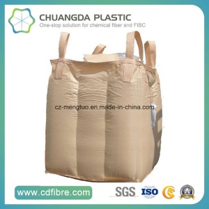 Cross Corner FIBC PP Woven Big Bags with Baffle Inside