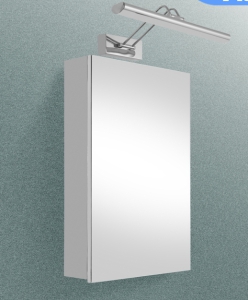 Stainless Steel Mirror Cabinet with LED Light