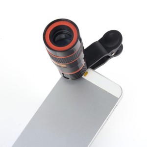 8X Zoom Mobile Phonetelescope Camera Zoom Lens for Samsung S6 Note 5 for iPhone 6 Plus Mobile Phone